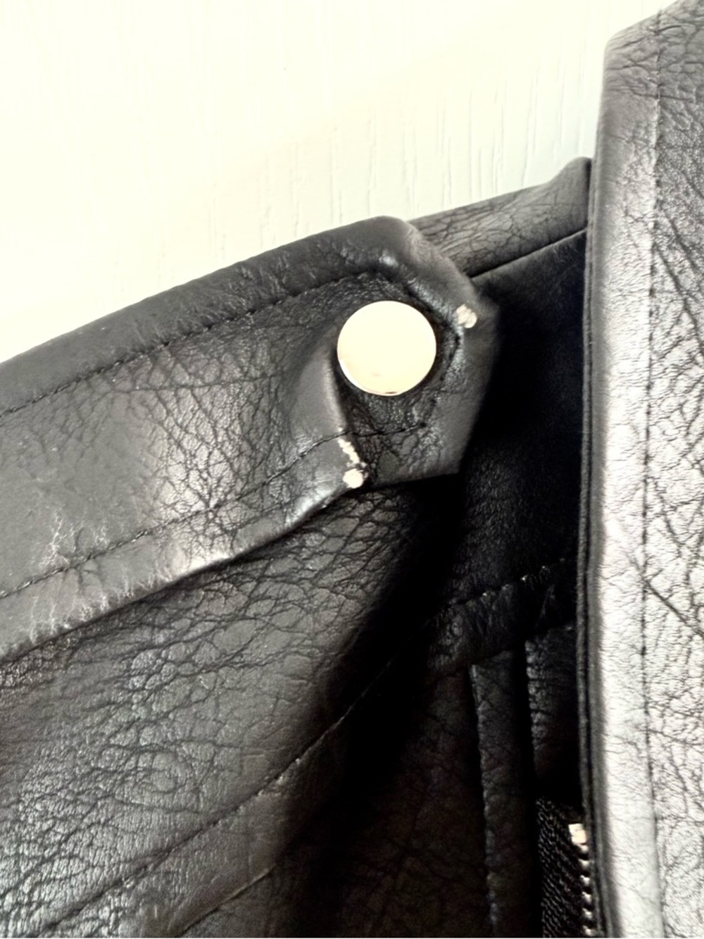 Lulu's Black Faux Leather Moto Jacket - Picture 8 of 8